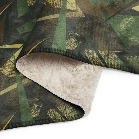 Splinter Vector Jungle CAMO Sherpa blanket - Blankets