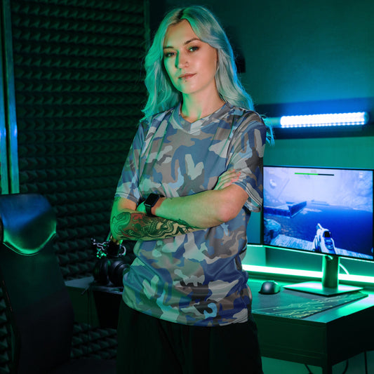 Stalker Clear Sky Video Game CAMO unisex sports jersey Sports Jerseys