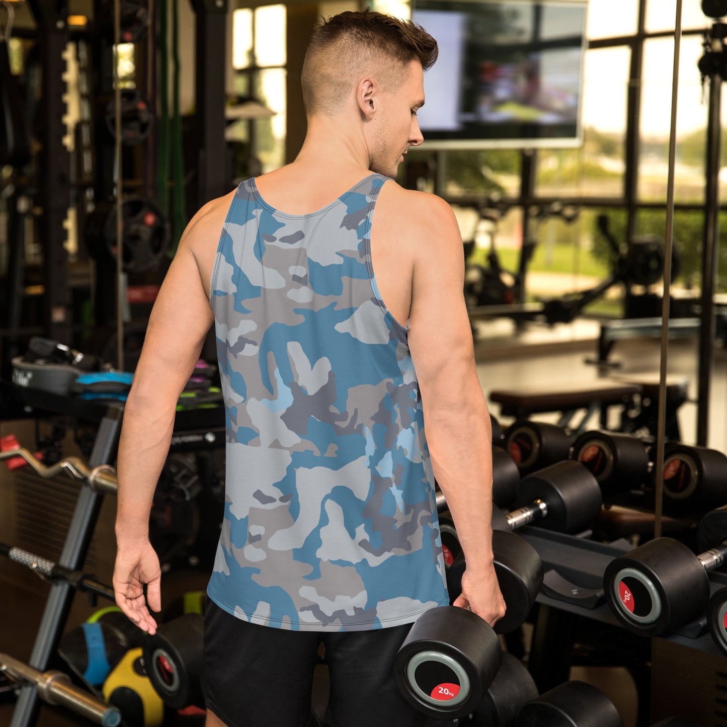 Stalker Clear Sky Video Game CAMO Unisex Tank Top - Tops