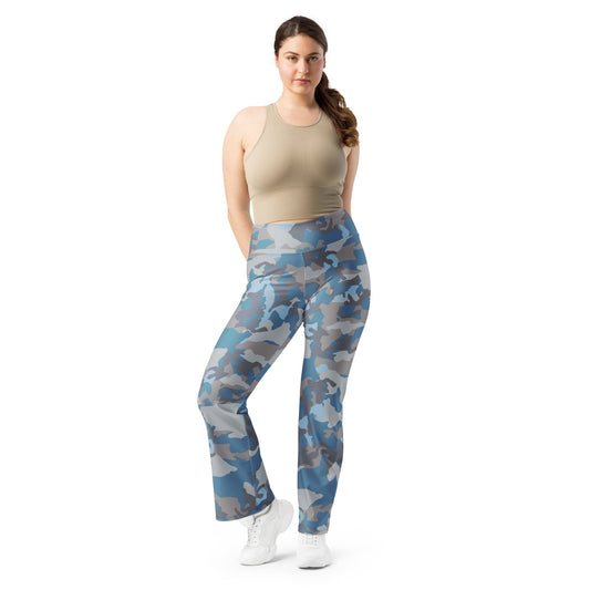 Stalker Clear Sky Video Game CAMO Womens Flare Leggings