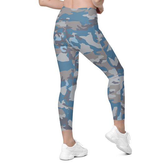 Stalker Clear Sky Video Game CAMO Womens Leggings with Pockets