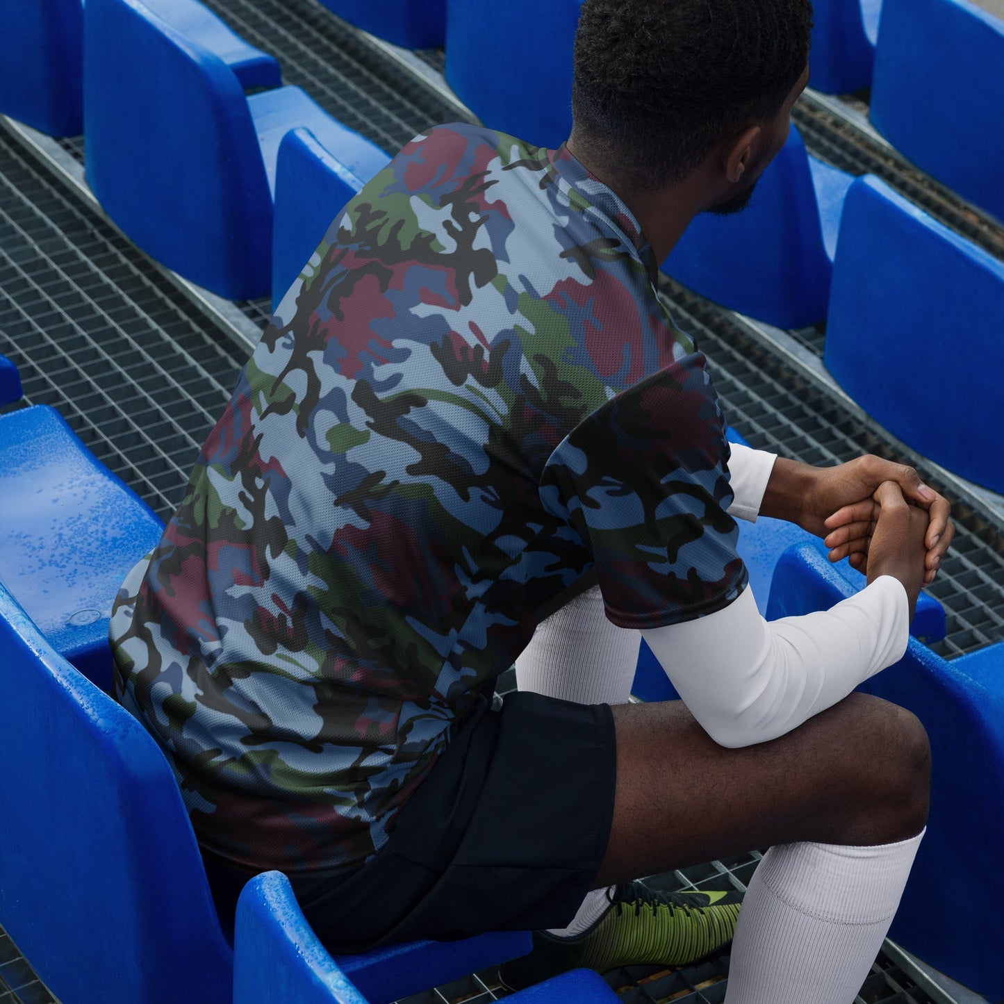 Street Fighter Allied Nations Movie CAMO unisex sports jersey Sports Jerseys