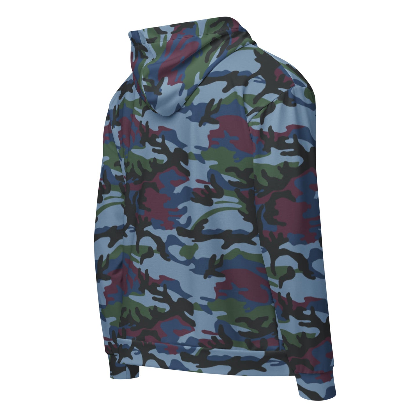 Street Fighter Allied Nations Movie CAMO Unisex zip hoodie - Zip Hoodies