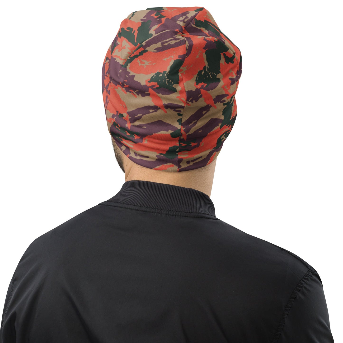Street Fighter Bison Shock Trooper Movie CAMO Beanie - Beanies