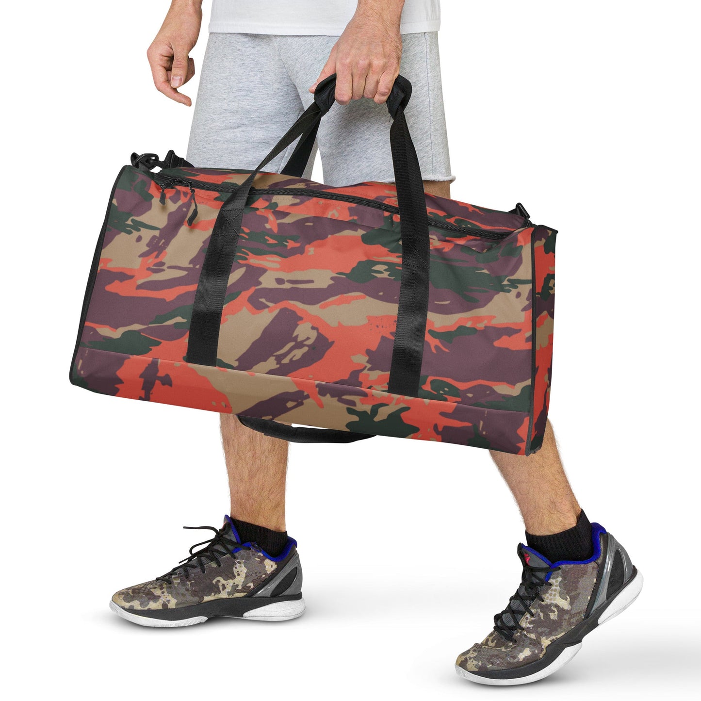 Street Fighter Bison Shock Trooper Movie CAMO Duffle bag - Bags