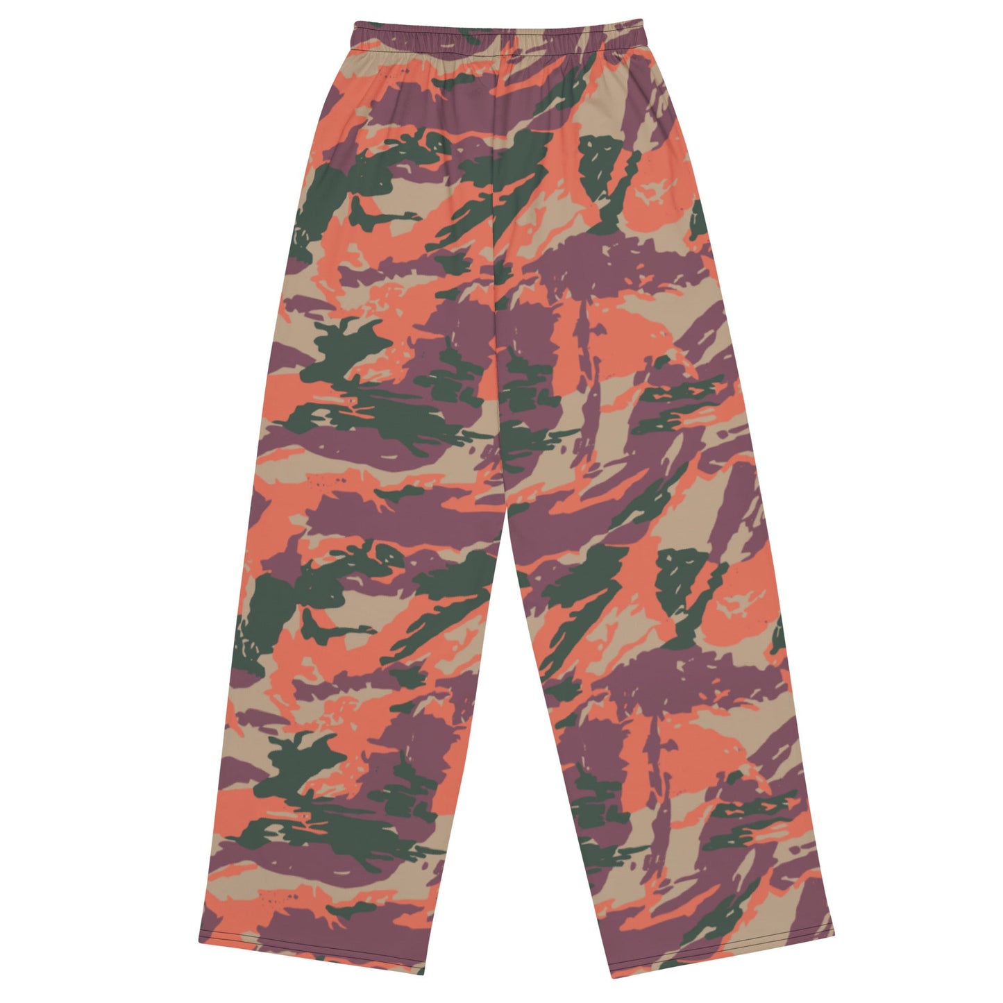 Street Fighter Bison Shock Trooper Movie CAMO unisex wide-leg pants - Wide-leg Pants