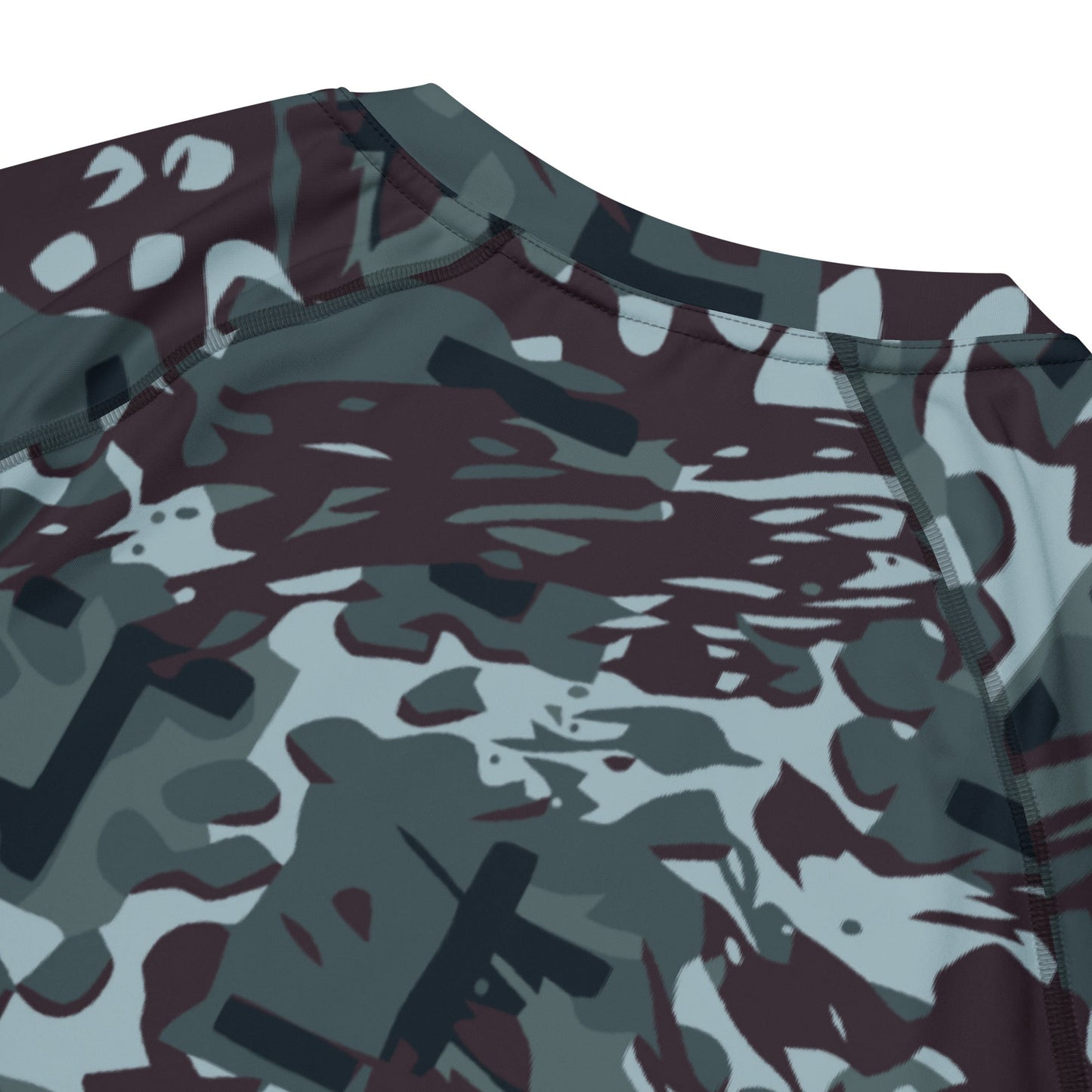 Suicide Squad Navy SEAL Movie CAMO Mens Short-Sleeve Rash Guard - Short-sleeve Guards