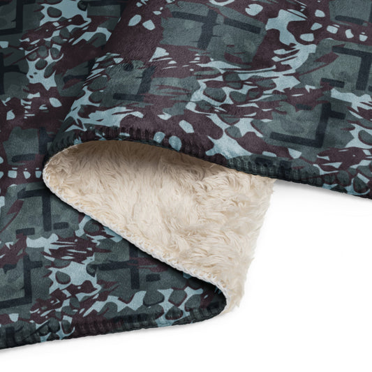 Suicide Squad Navy SEAL Movie CAMO Sherpa blanket - Blankets