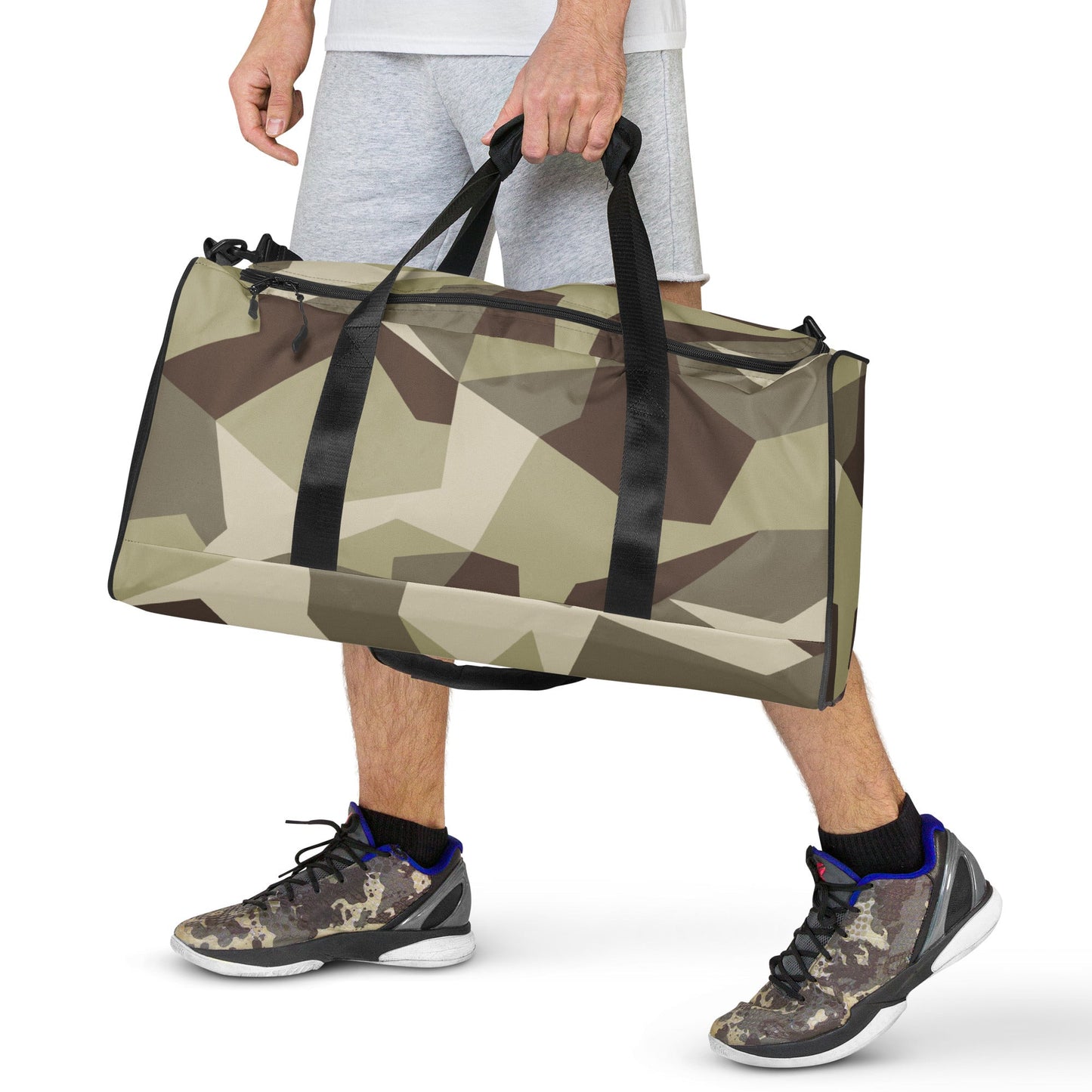 Swedish M90 Desert CAMO Duffle Bag