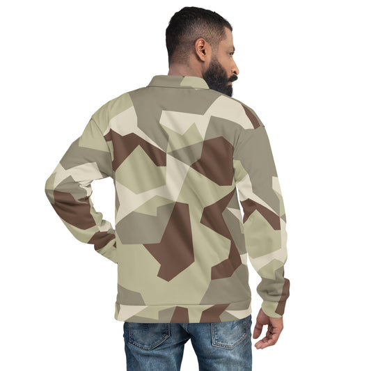 Swedish M90 Desert CAMO Unisex Bomber Jacket - Jackets