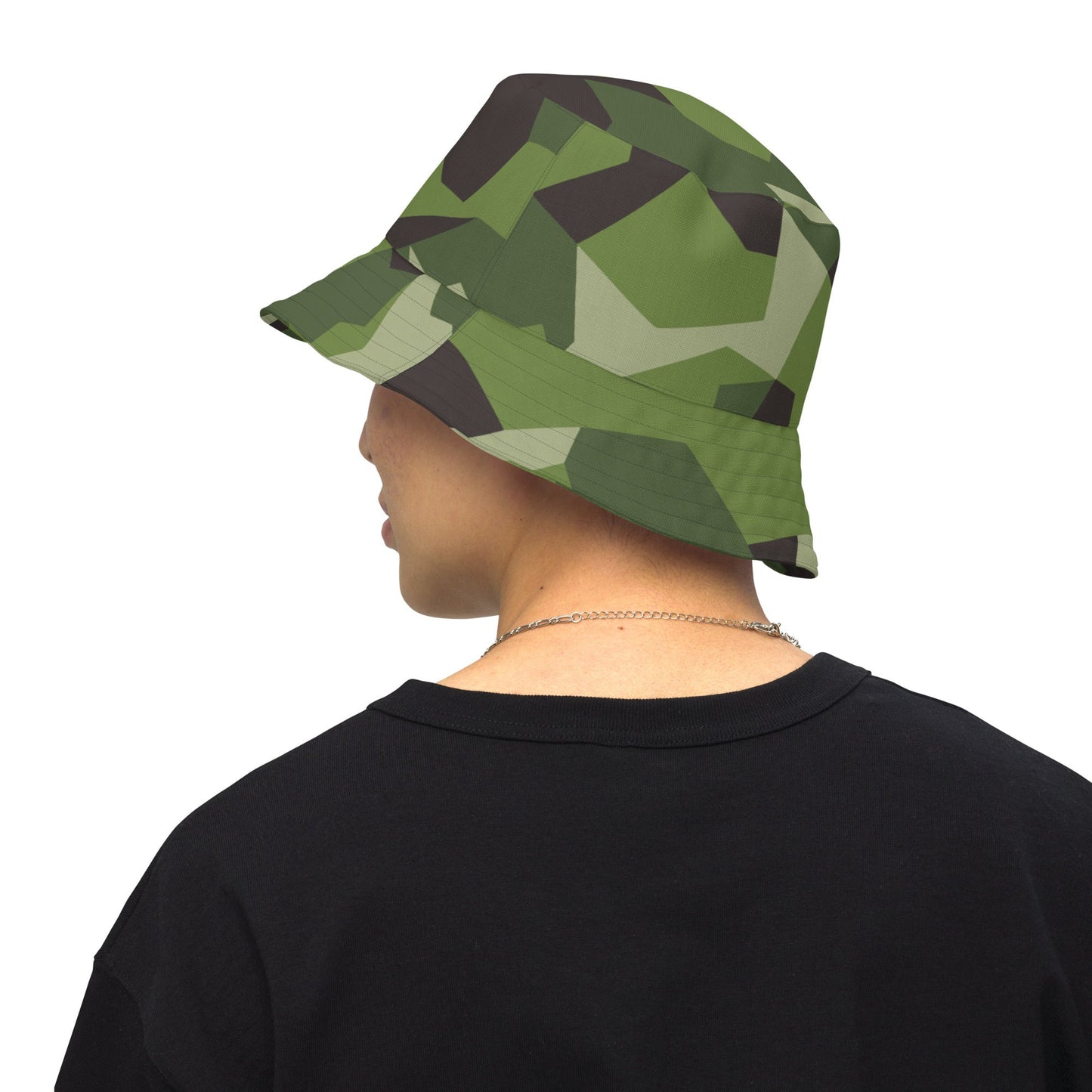 Swedish M90 CAMO Reversible bucket hat - Bucket Hats