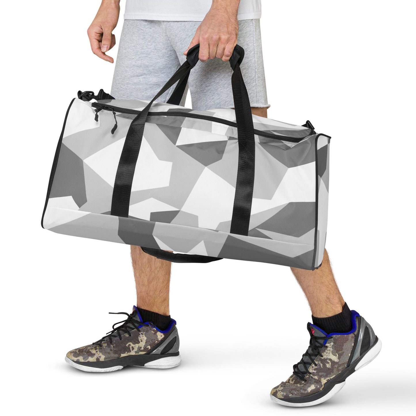 Swedish M90 Snow CAMO Duffle bag - Bags
