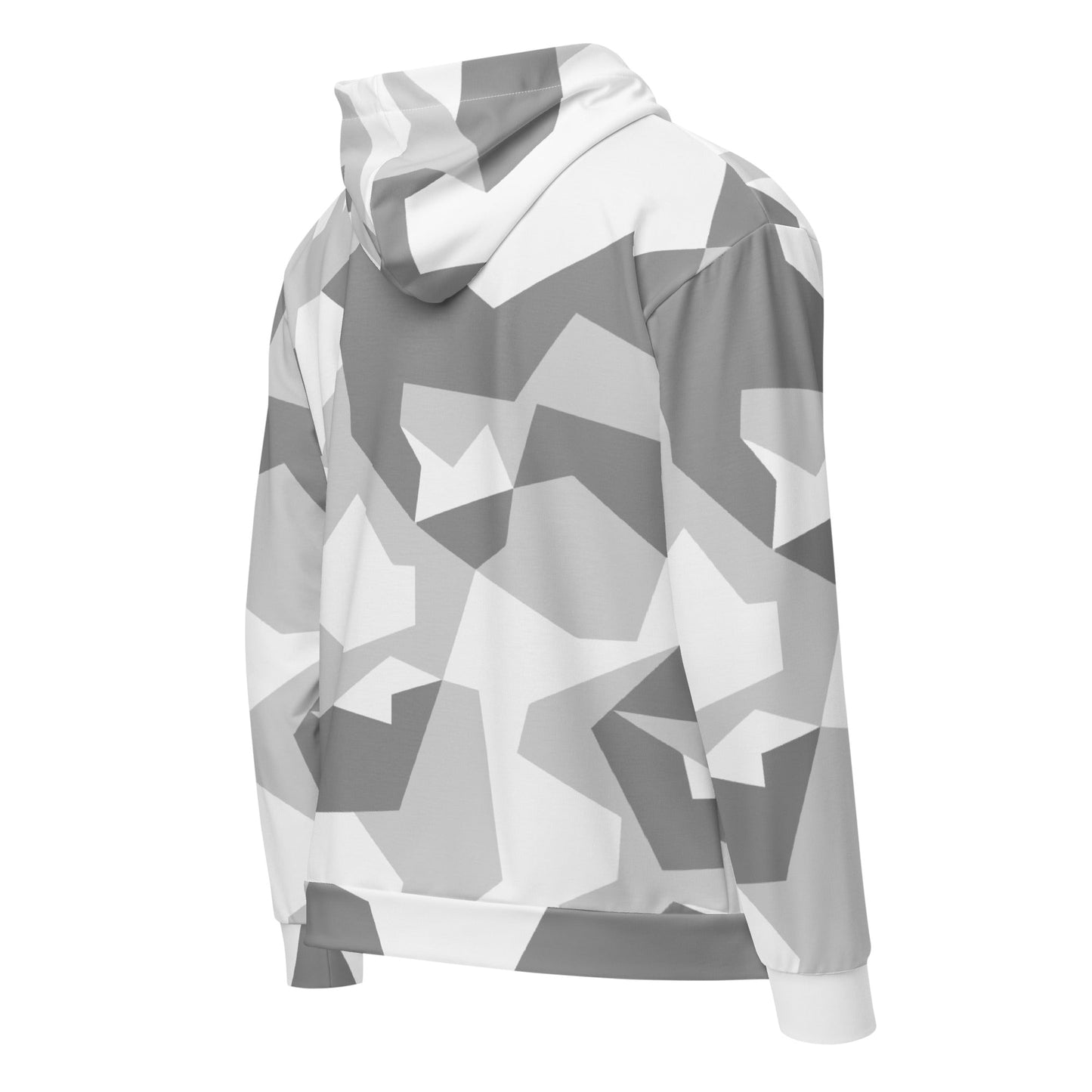 Swedish M90 Snow CAMO Unisex zip hoodie Zip Hoodies