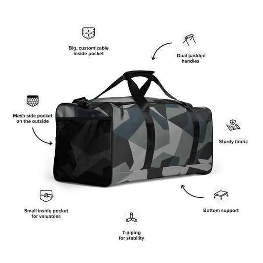 Swedish M90 Urban CAMO Duffle bag - Bags