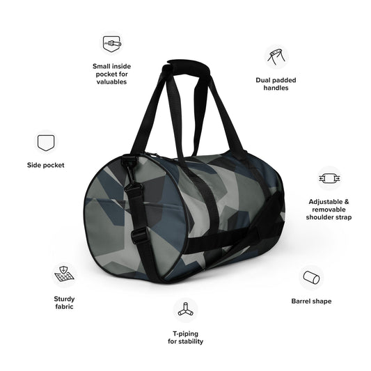 Swedish M90 Urban CAMO gym bag - Gym Bags