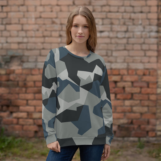Swedish M90 Urban CAMO Unisex Sweatshirt - Sweatshirts