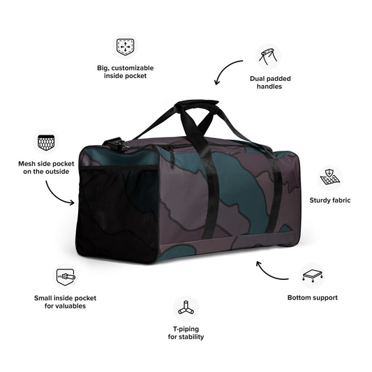 Swedish Quarter Shelter 1960 CAMO Duffle bag - Bags