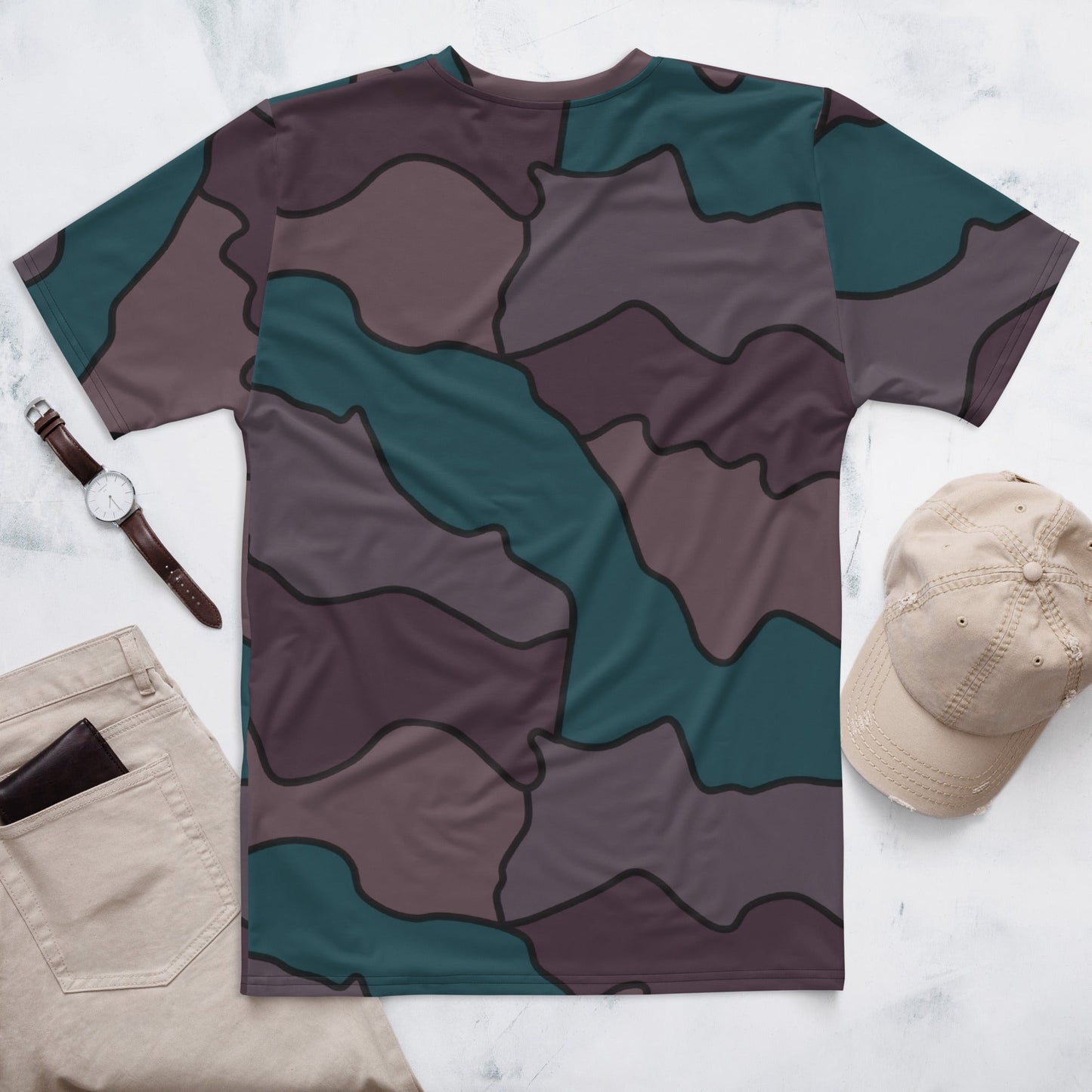 Swedish Quarter Shelter 1960 CAMO Mens t-shirt - T-Shirts