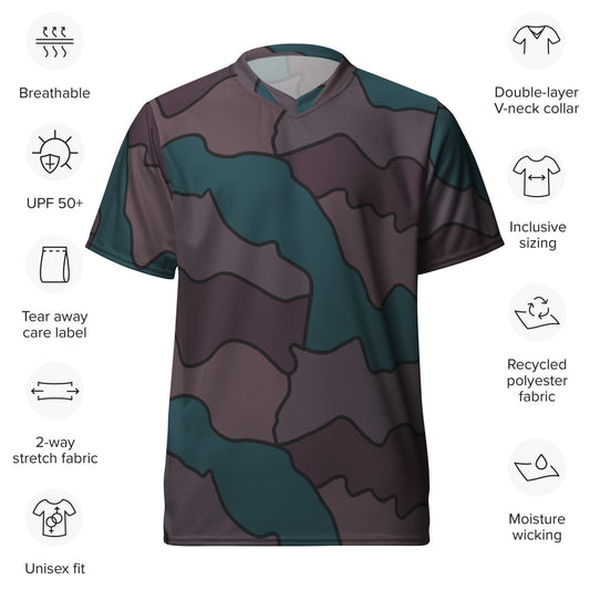 Swedish Quarter Shelter 1960 CAMO unisex sports jersey - Sports Jerseys