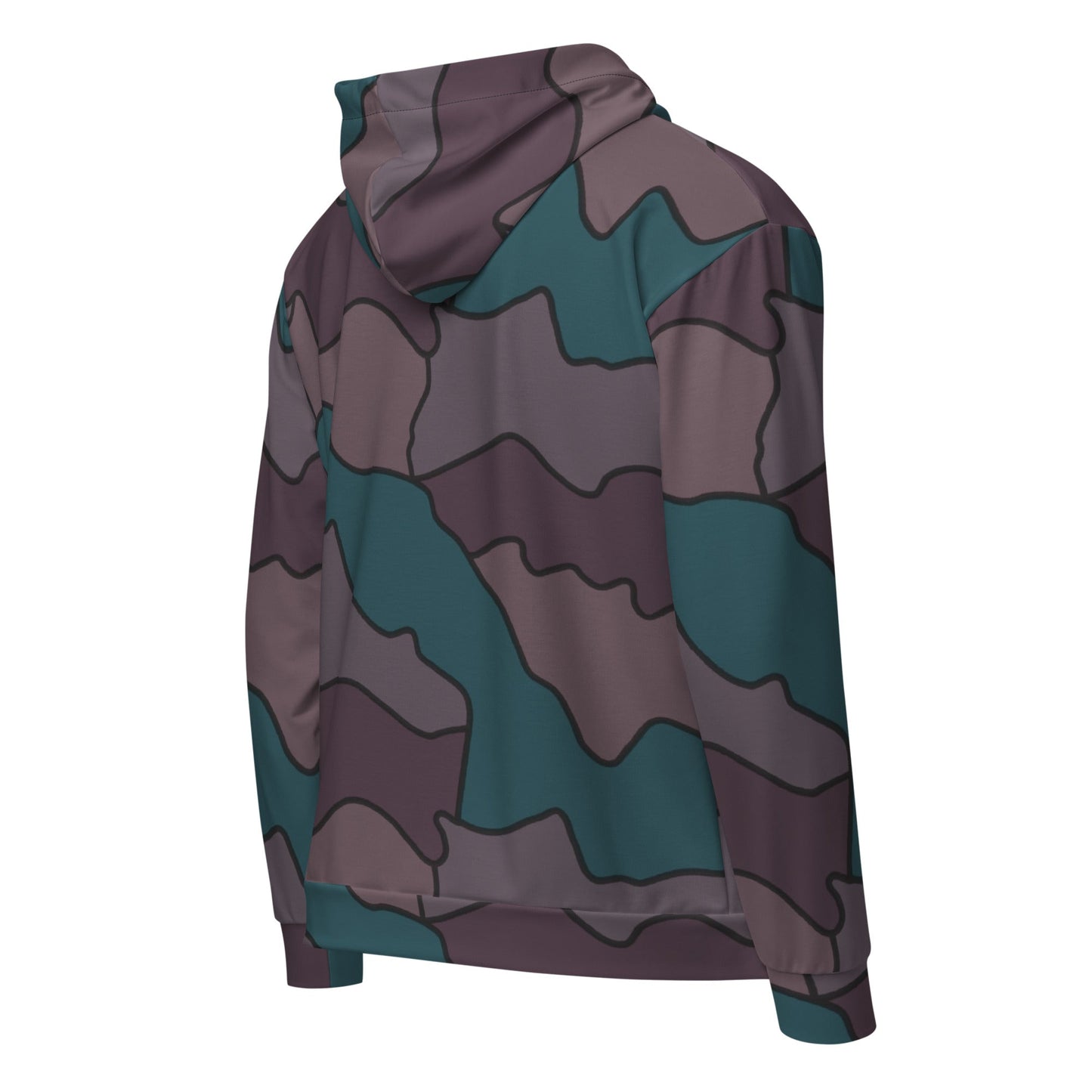 Swedish Quarter Shelter 1960 CAMO Unisex zip hoodie - Zip Hoodies