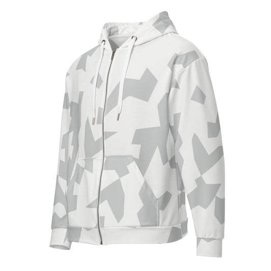 Swedish Snow CAMO Unisex zip hoodie - Zip Hoodies