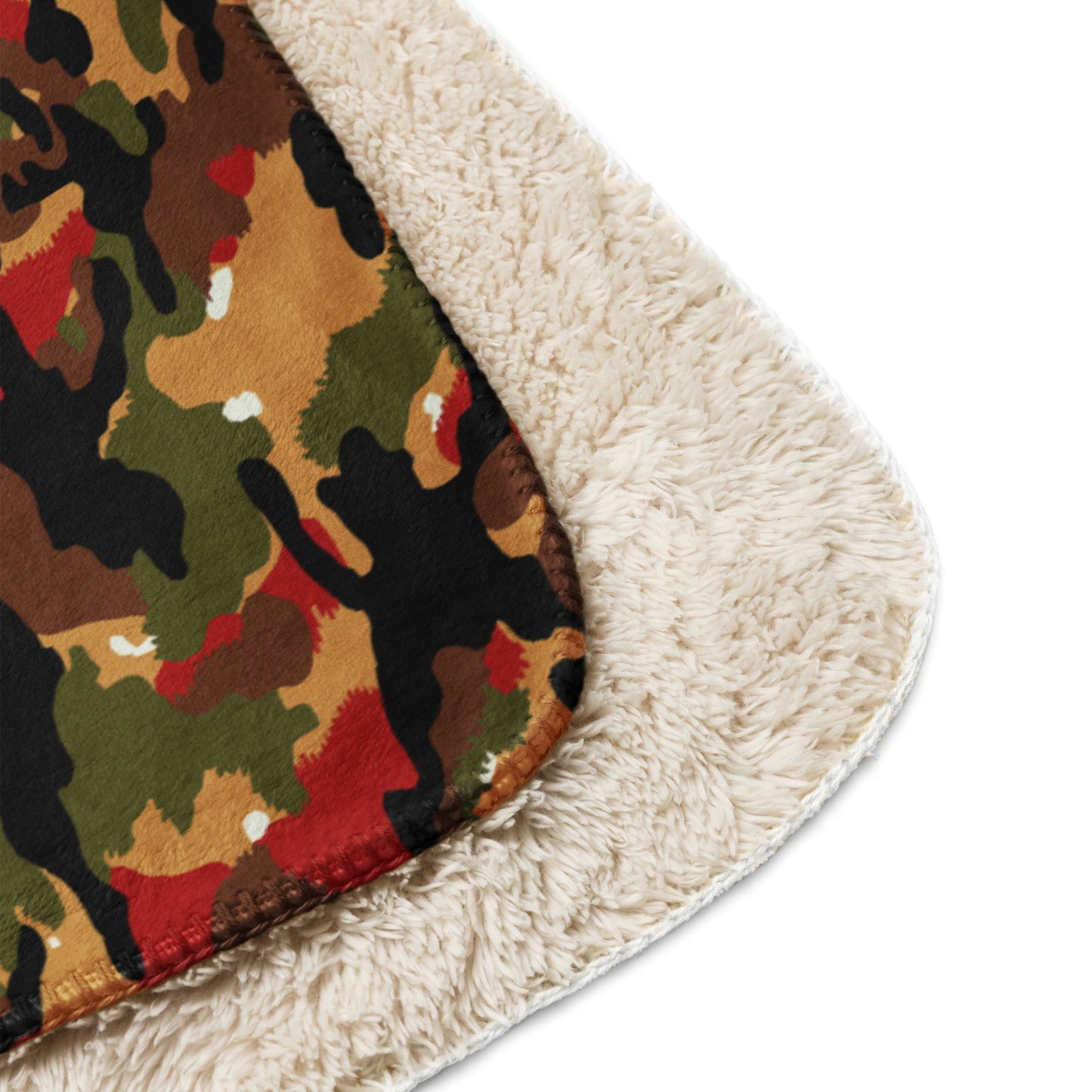 Swiss TAZ 83 Alpenflage CAMO Sherpa blanket - Blankets
