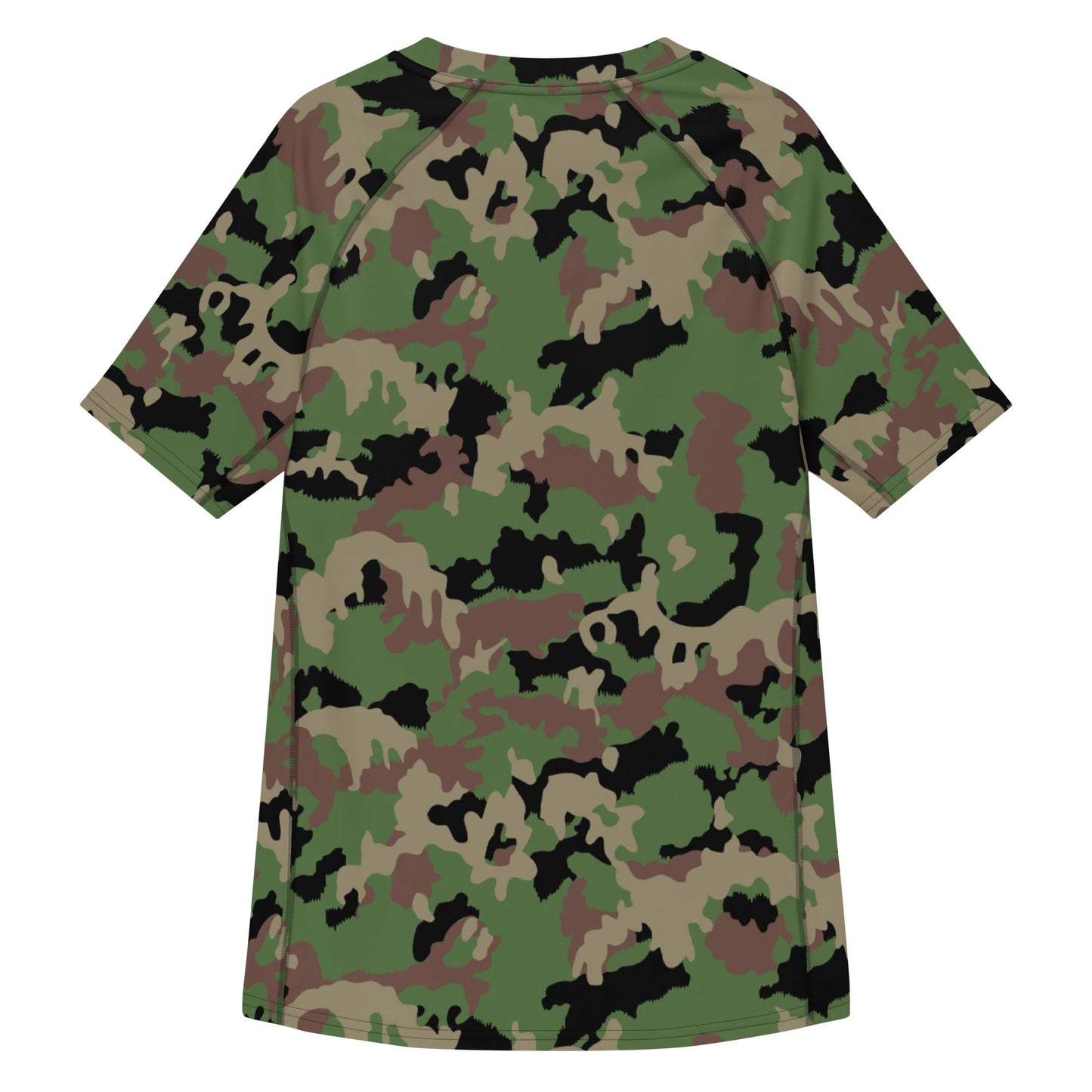 Swiss TAZ 90 CAMO Mens Short-Sleeve Rash Guard