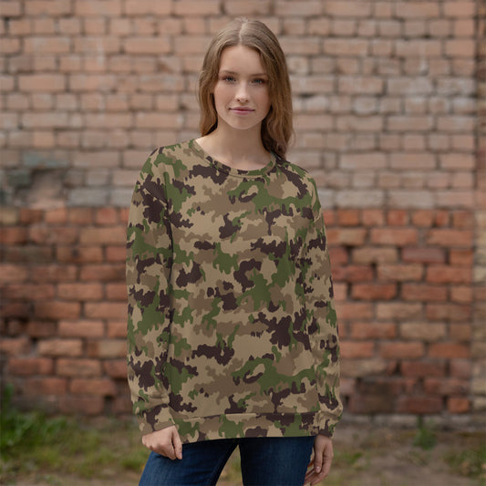 Swiss TAZ 90 Multiumfeld-Tarnmuster CAMO Unisex Sweatshirt - Sweatshirts