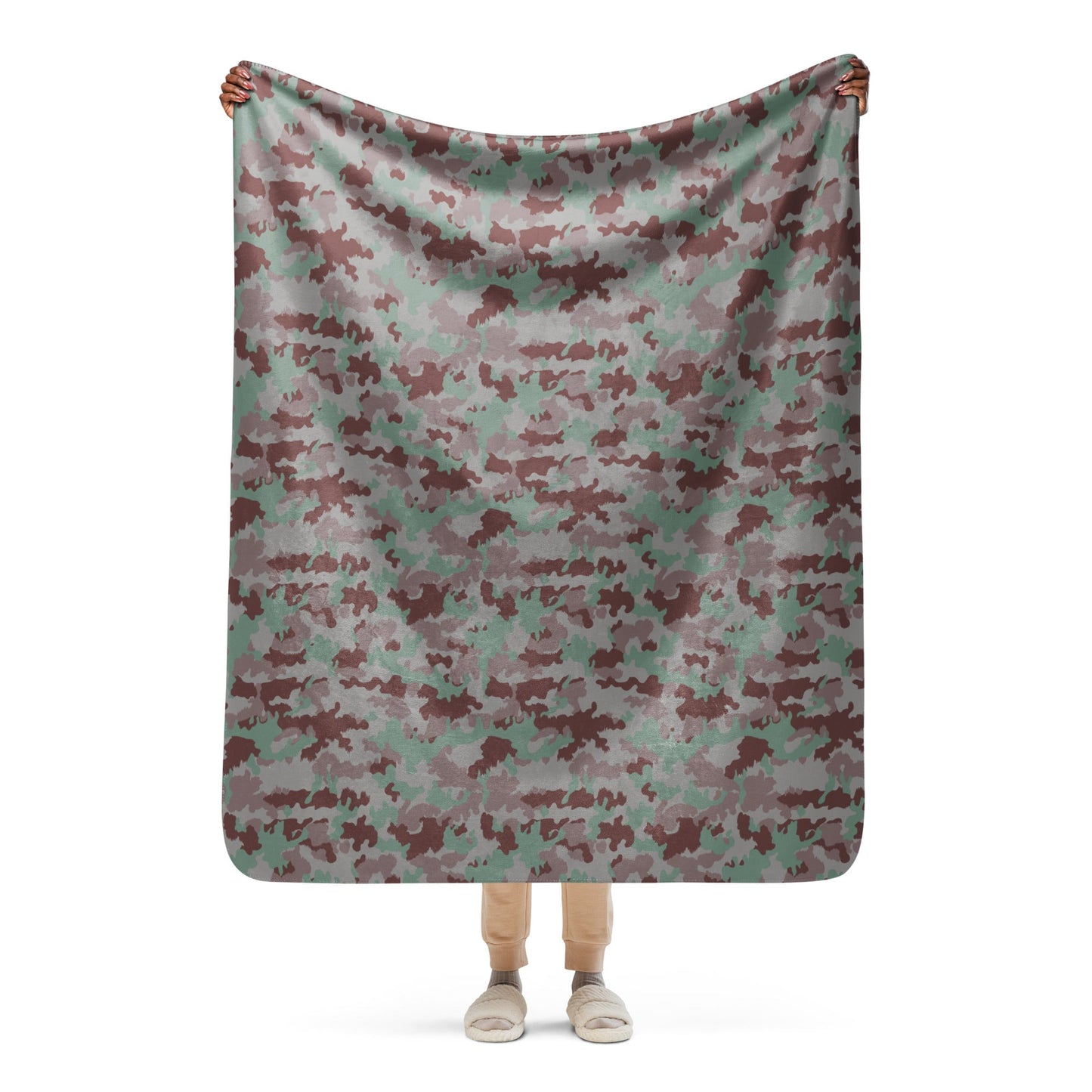 Swiss TAZ 7 CAMO Sherpa blanket - 50″×60″ - Blanket