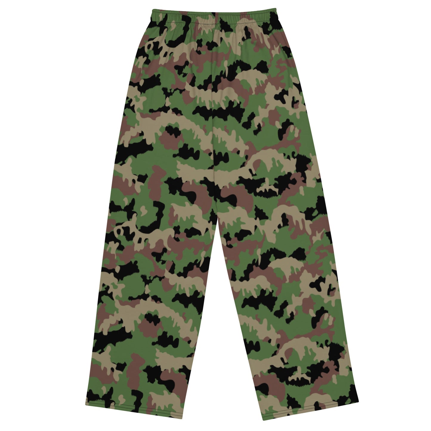 Swiss TAZ 90 CAMO Unisex Wide-leg Pants - Wide-Leg