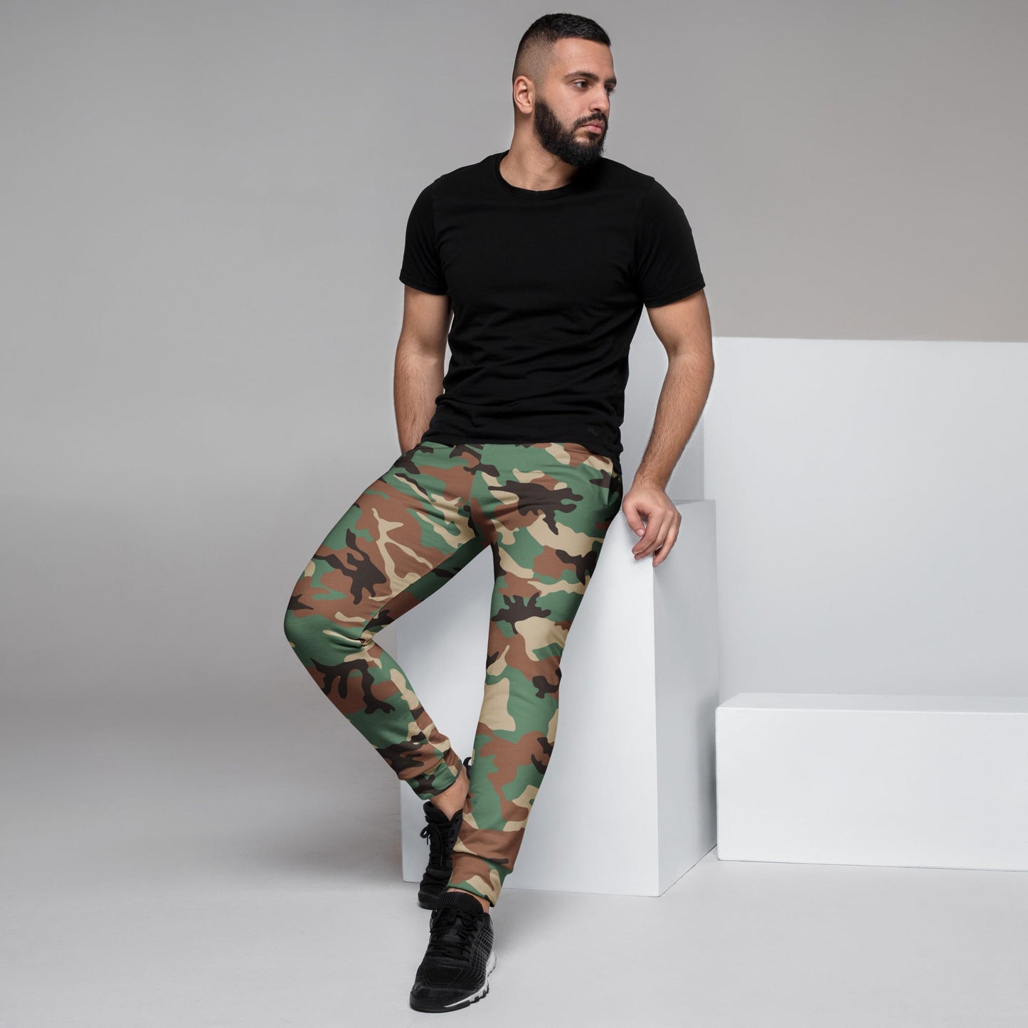 Syrian ERDL Leaf Woodland CAMO Mens Joggers