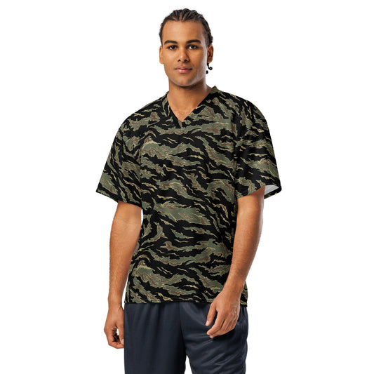 Thailand “Tadpole” (TSP) Tiger Stripe CAMO American football jersey - Football Jersey