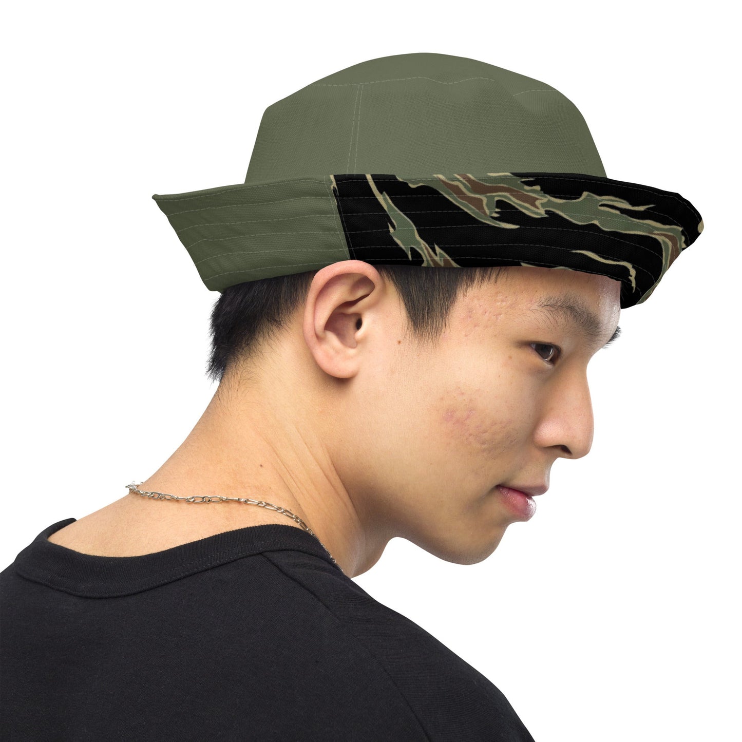 Thailand “Tadpole” (TSP) Tiger Stripe CAMO Reversible bucket hat - Bucket Hats