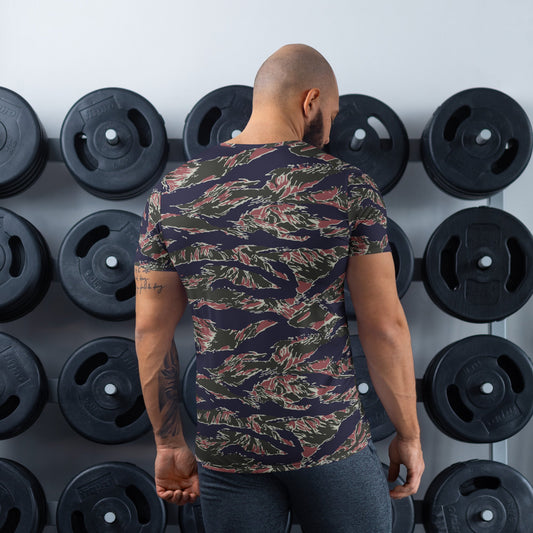Thailand Tiger Stripe CAMO Mens Athletic T-Shirt