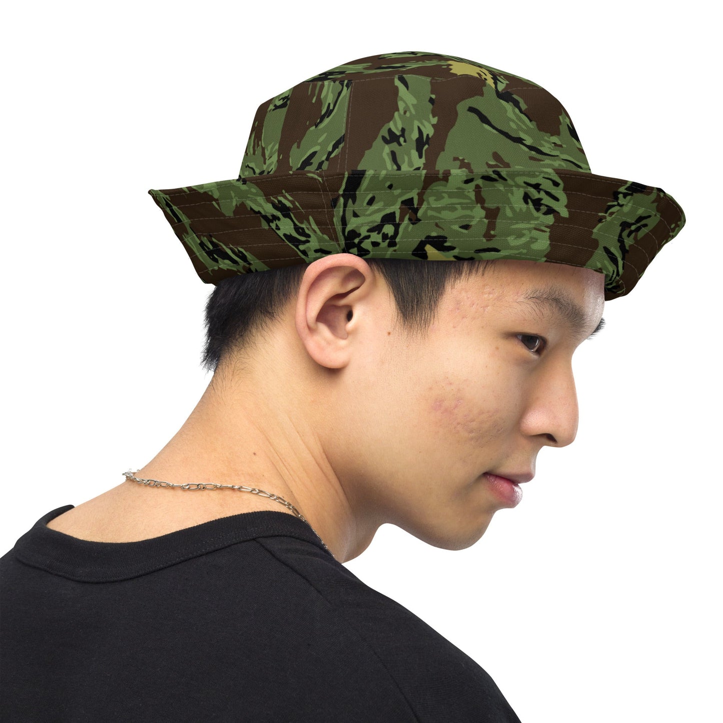 Tiger Stripe Special Purpose Canopy CAMO Reversible bucket hat - Bucket Hats