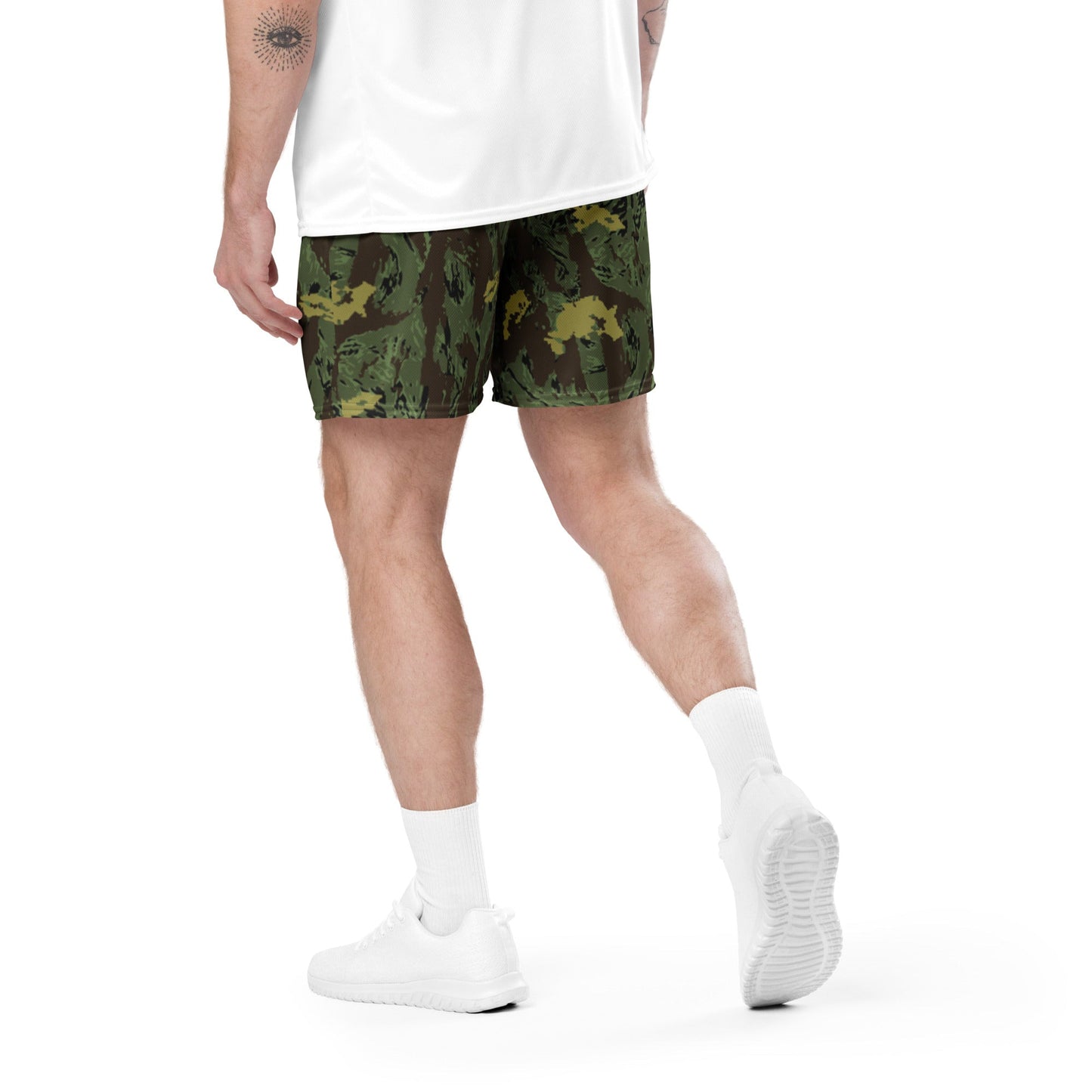 Tiger Stripe Special Purpose Canopy CAMO Unisex mesh shorts - Mesh Shorts