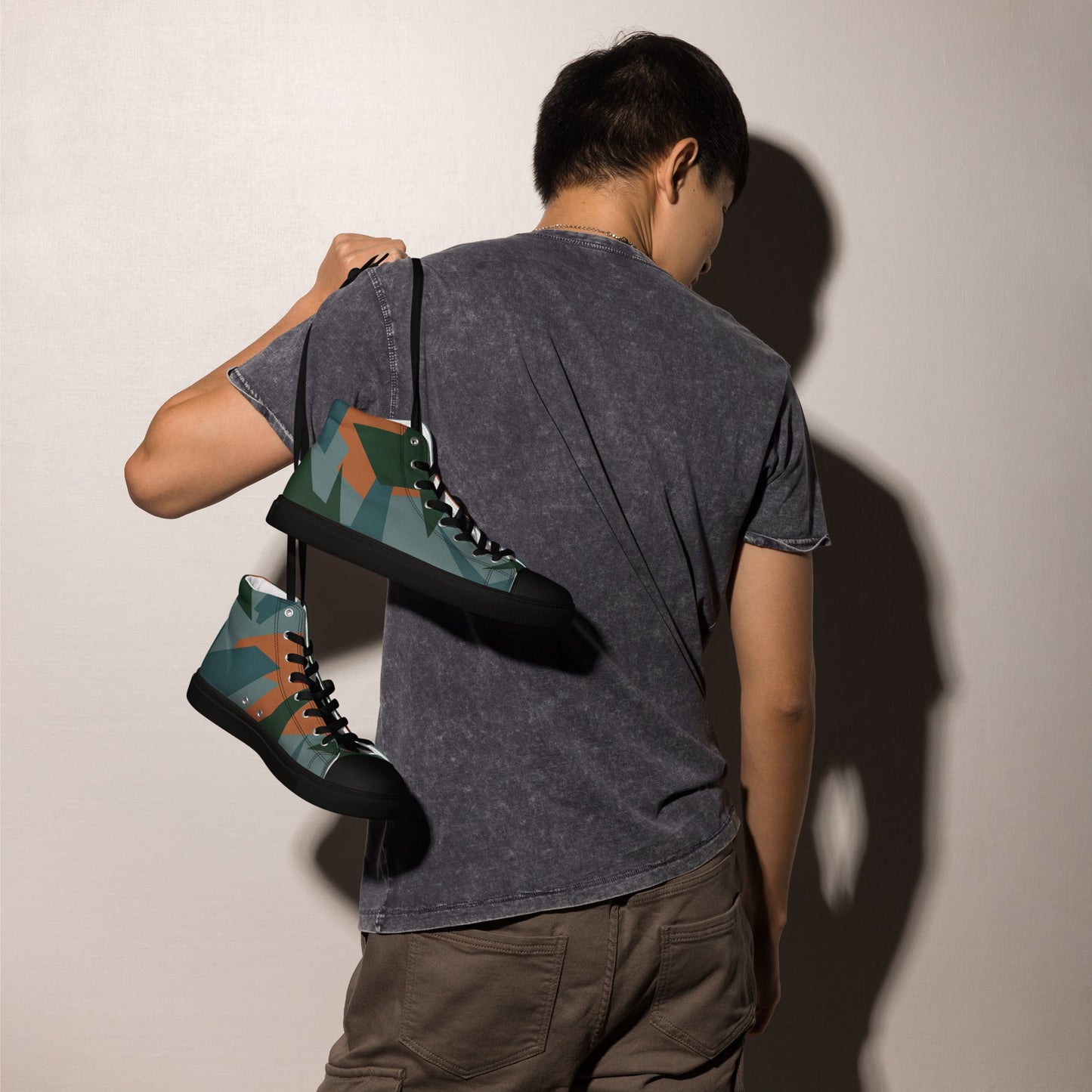 Titanfall Splinter Contrast CAMO Mens High-Top Canvas Shoes