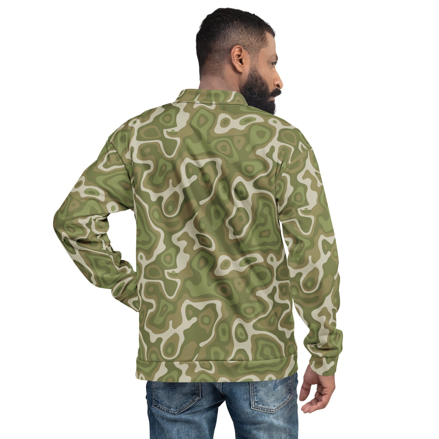 Topo Sage Ridge CAMO Unisex Bomber Jacket - Jackets