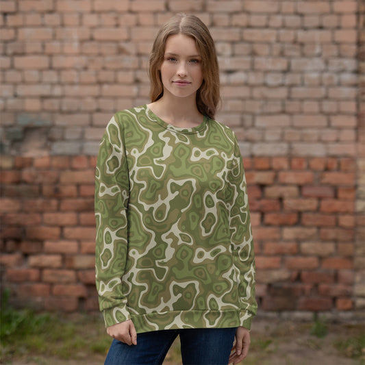 Topo Sage Ridge CAMO Unisex Sweatshirt - Sweatshirts