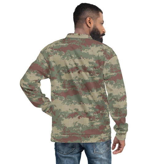 Turkish Multi-terrain CAMO Unisex Bomber Jacket - Jackets