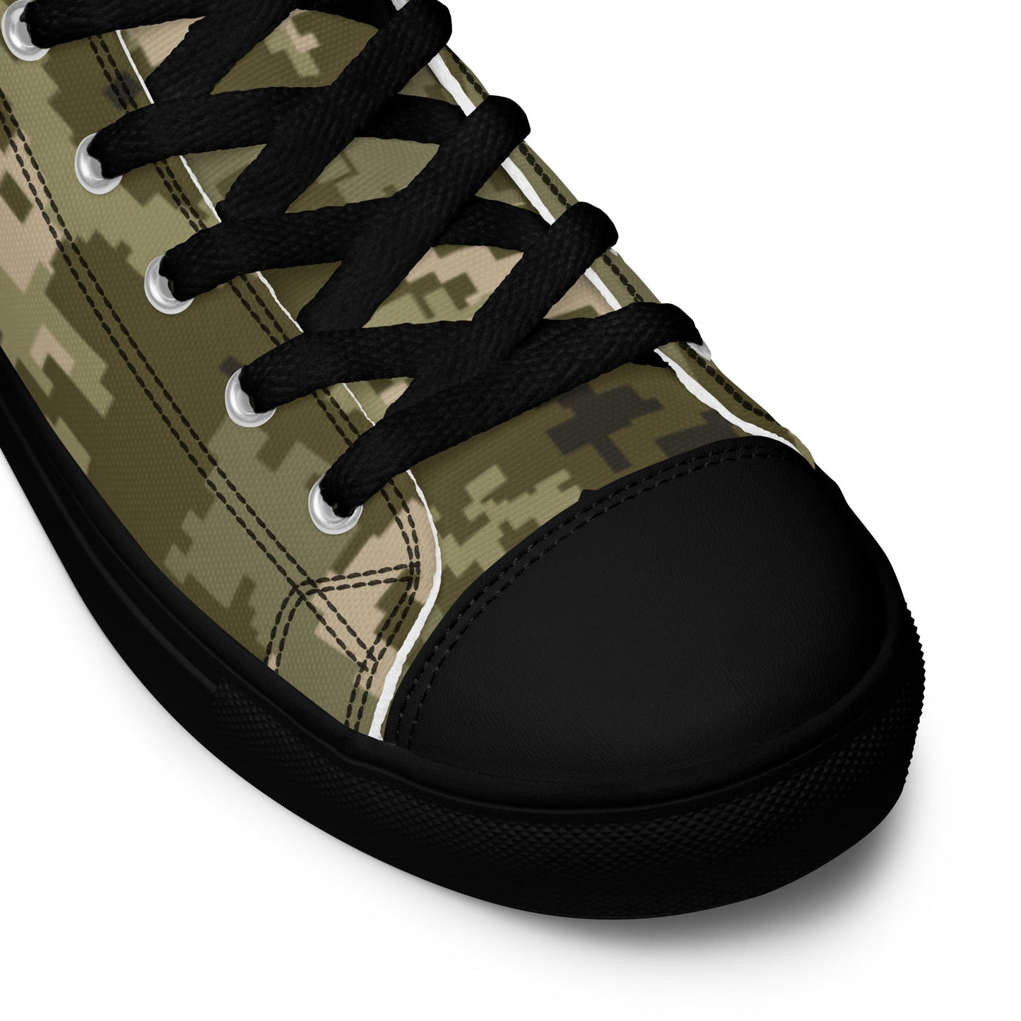 Ukrainian MM14 CAMO Mens high top canvas shoes - High Top Canvas Shoes