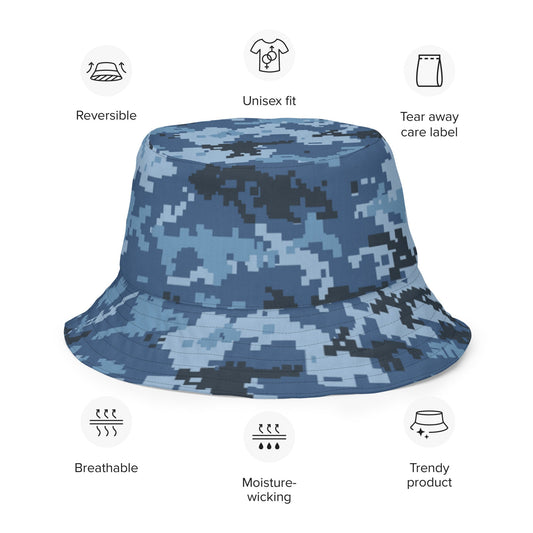 Ukrainian MM14 Navy CAMO bucket hat - Bucket Hats