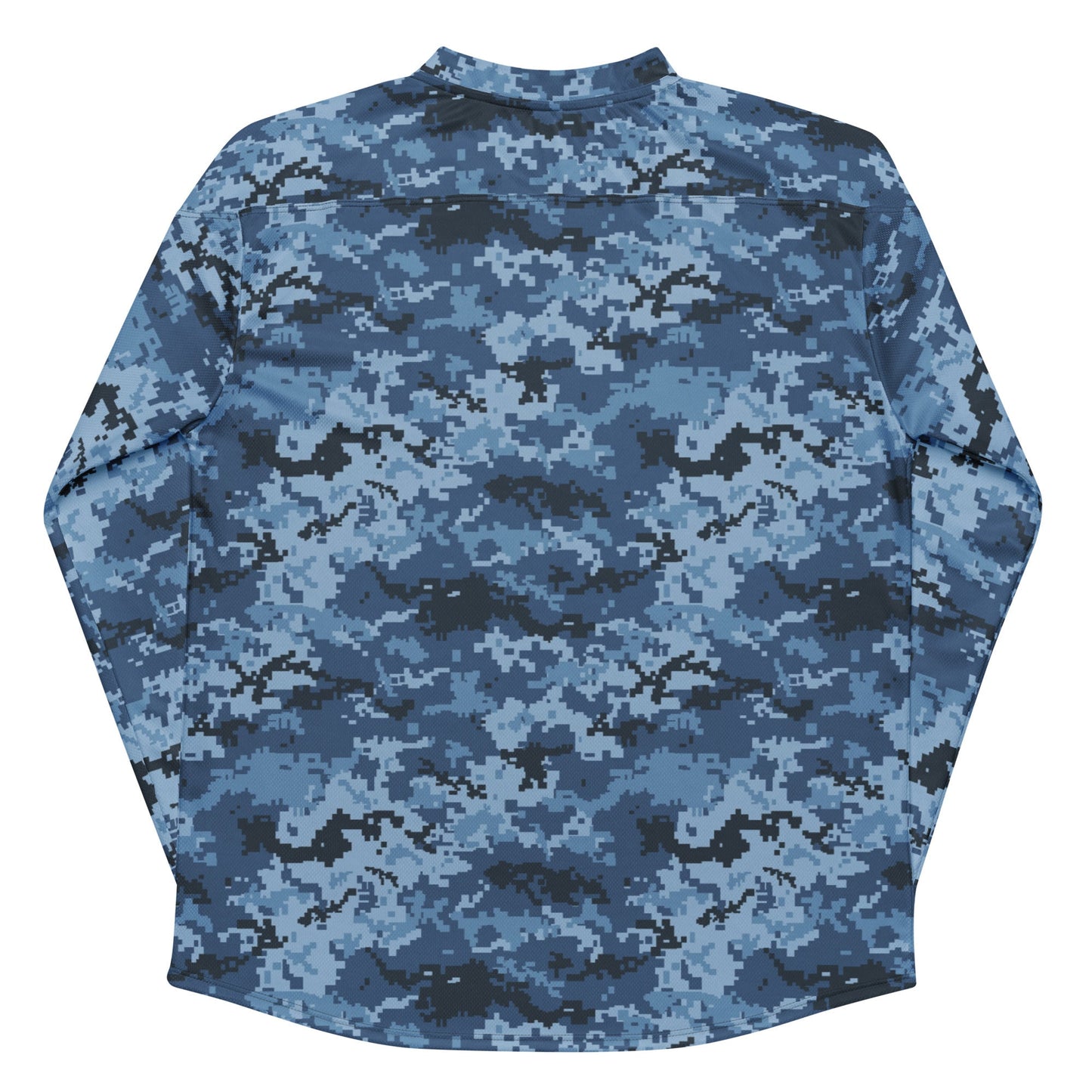 Ukrainian MM14 Navy CAMO hockey fan jersey - Hockey Jerseys