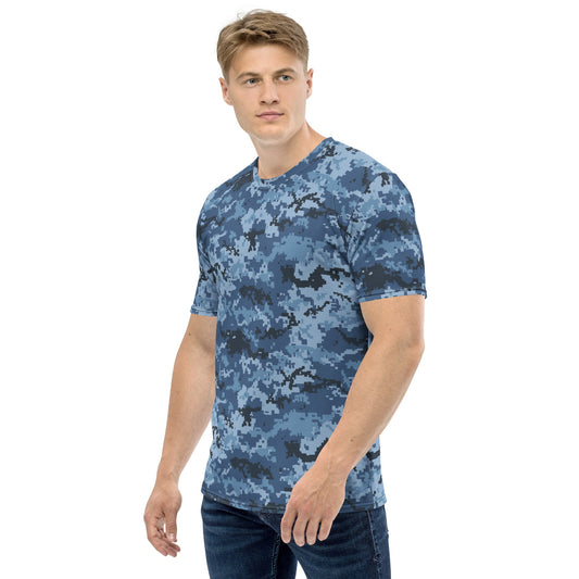 Ukrainian MM14 Navy CAMO Mens t shirt T Shirts