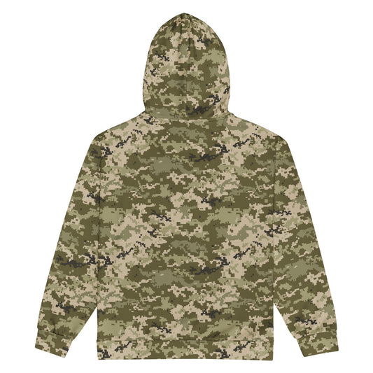 Ukrainian MM14 CAMO Unisex zip hoodie - Zip Hoodies
