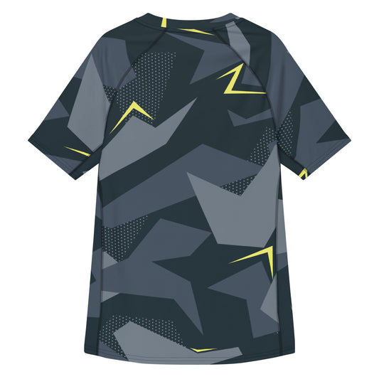 Urban Voltage CAMO Mens Short-Sleeve Rash Guard - Short-sleeve Guards