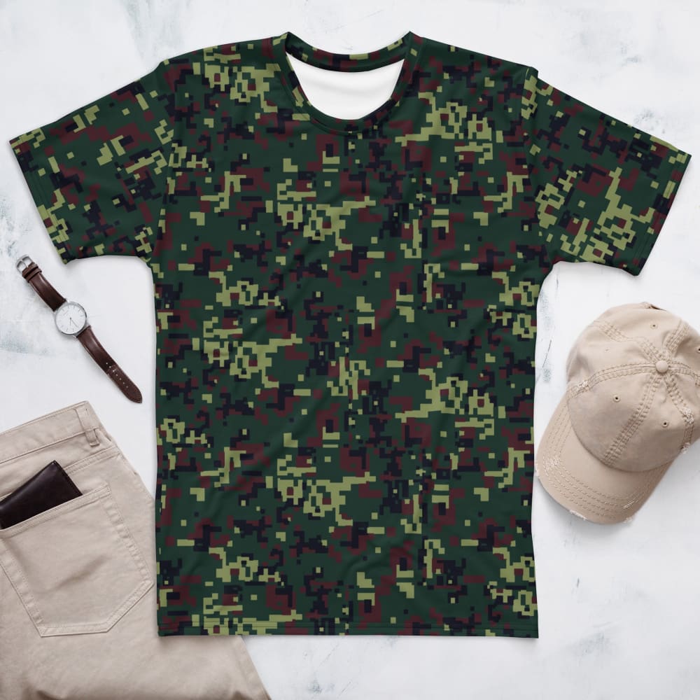 T-shirt woodland digital camo