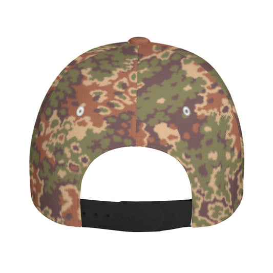 Iraqi Oak Leaf Eichenlaubmuster Arid CAMO Snapback Ball Cap - U / White