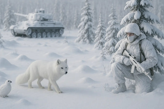 Winter Snow Camouflage: Concealment in Frozen Landscapes