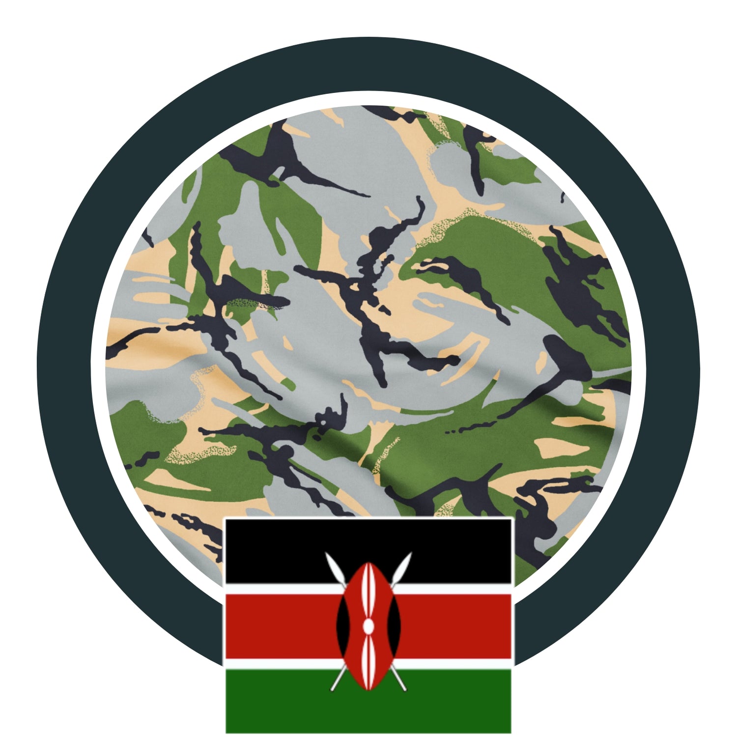 Kenyan Air Force DPM Green CAMO